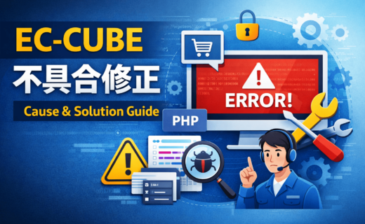 EC-CUBE 不具合修正の原因と対処法ガイド